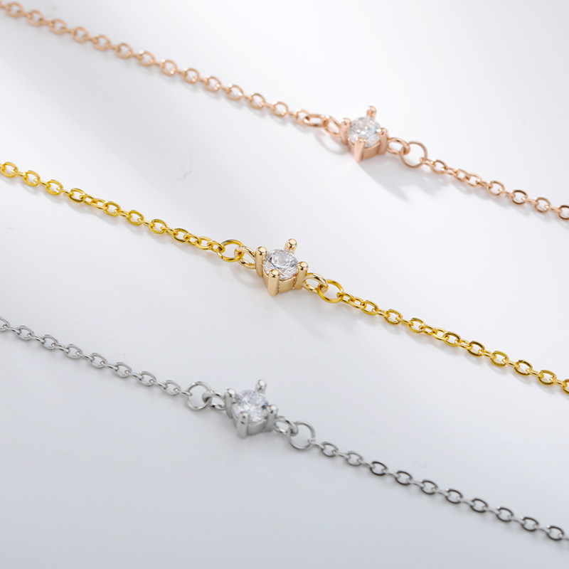 Pulsera con Diamantes Incrustados