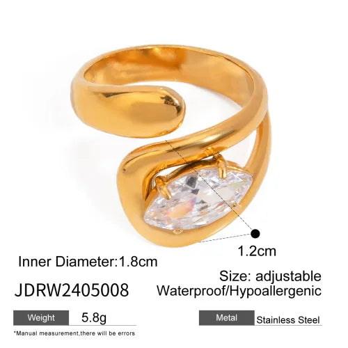 Anillo Circonita Delicado