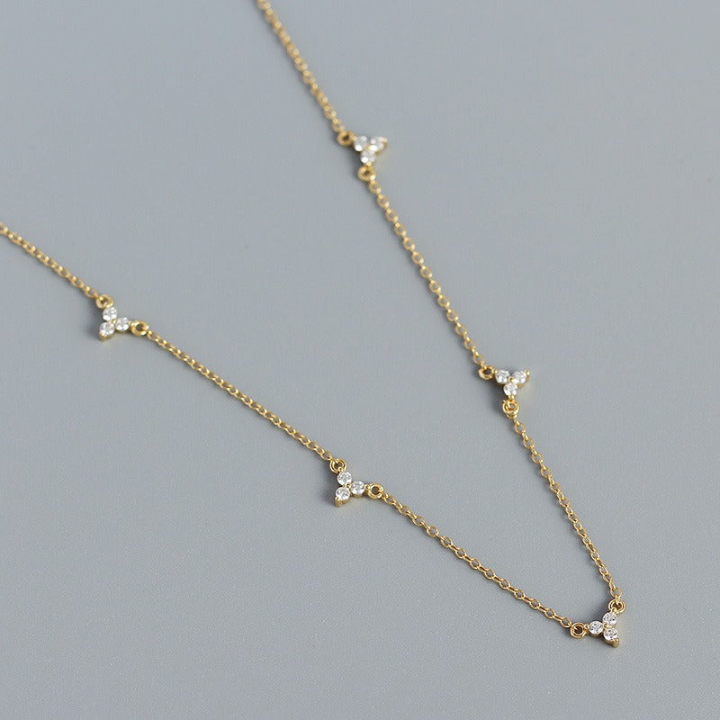 Collar Minimalista Geométrico – Plata de Ley 925