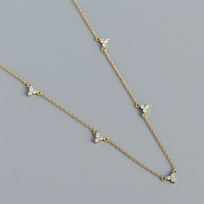 Collar Minimalista Geométrico – Plata de Ley 925