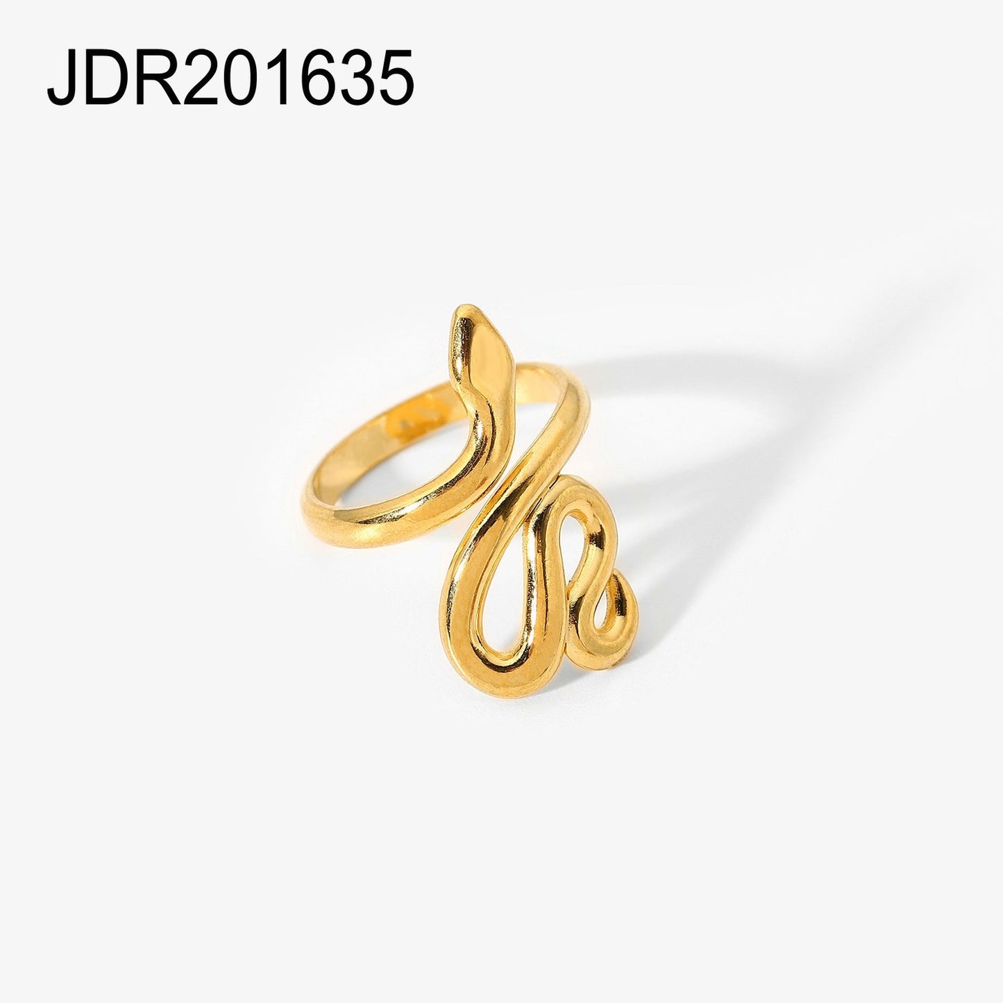 Anillo Abierto con Cruz de Cadena