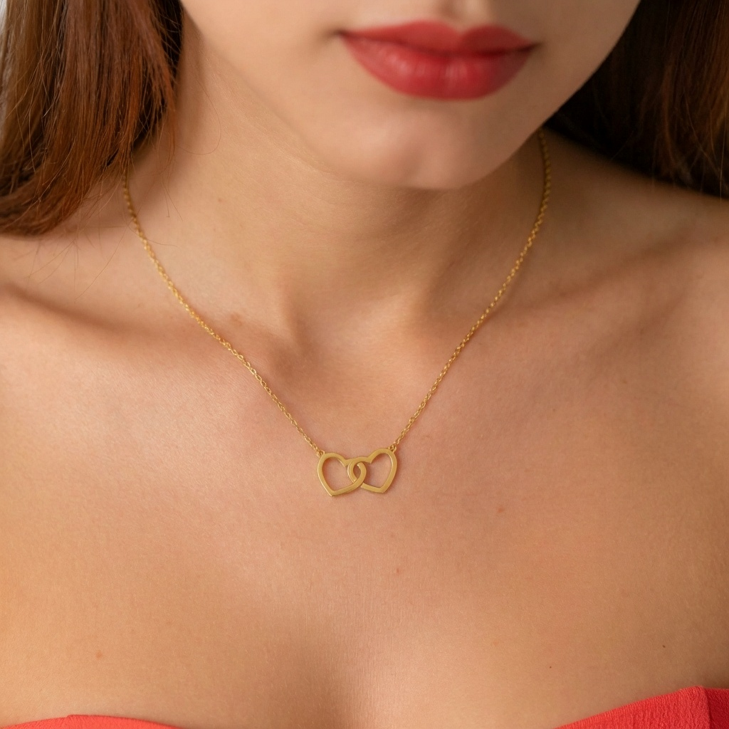 Collar Doble Corazón