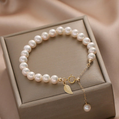 Pulseras de Perlas de Agua Dulce 100% Naturales