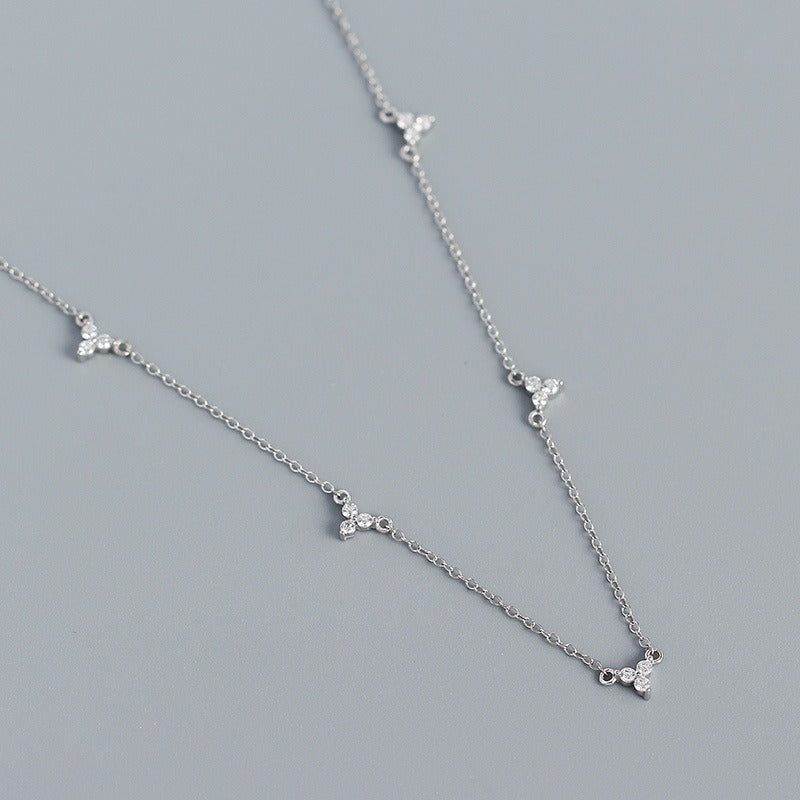 Collar Minimalista Geométrico – Plata de Ley 925