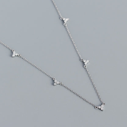 Collar Minimalista Geométrico – Plata de Ley 925