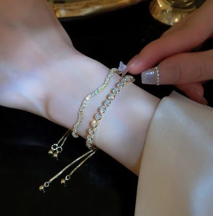 Pulseras de Cristal con Estrás