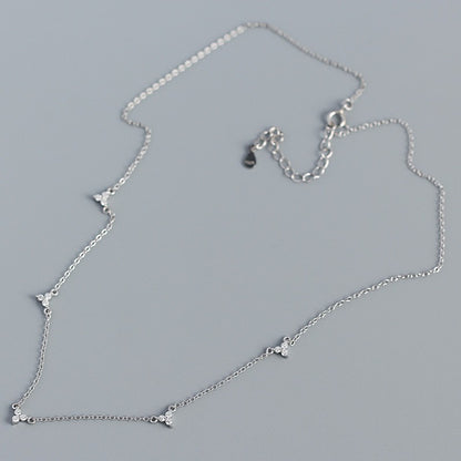 Collar Minimalista Geométrico – Plata de Ley 925