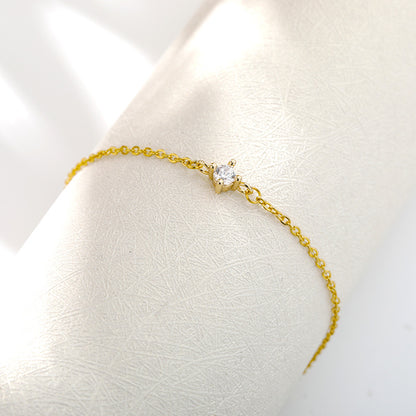 Pulsera con Diamantes Incrustados