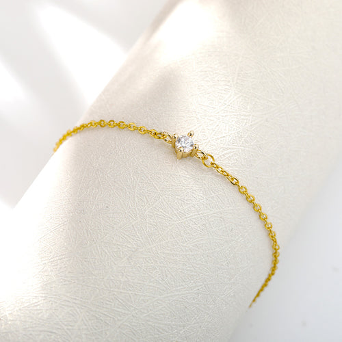 Pulsera con Diamantes Incrustados