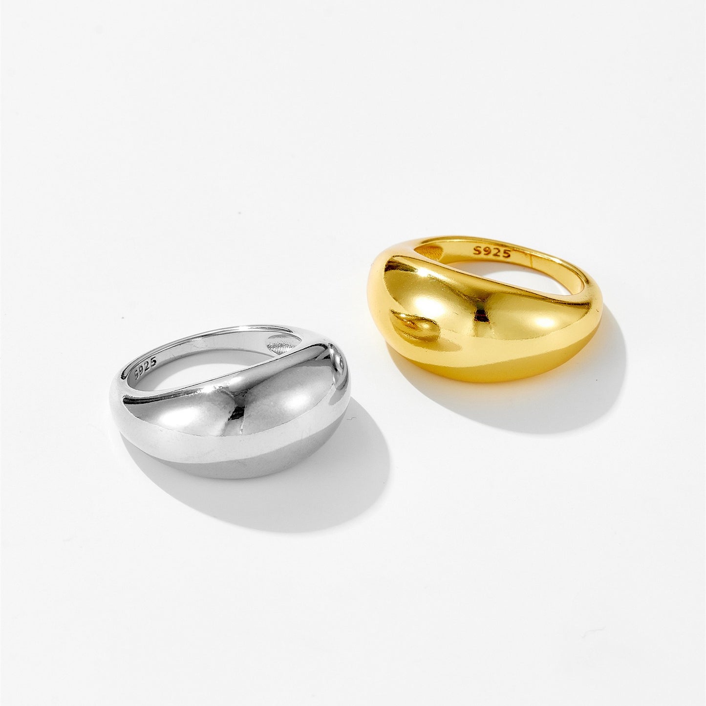 Anillo Doble Cerrado de Lujo Ligero