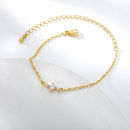 Pulsera con Diamantes Incrustados