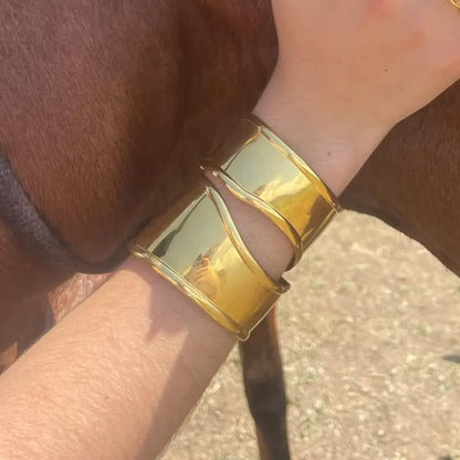 Pulsera Cuff Ancha