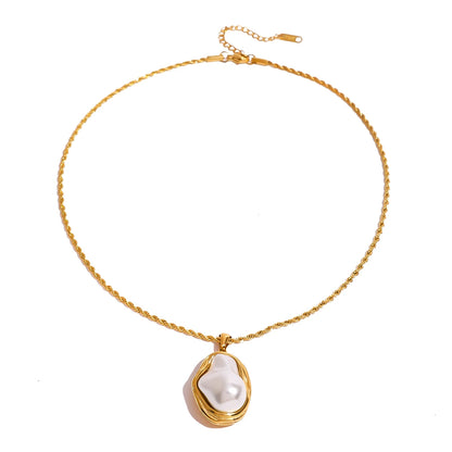 Collar Perla Cadena