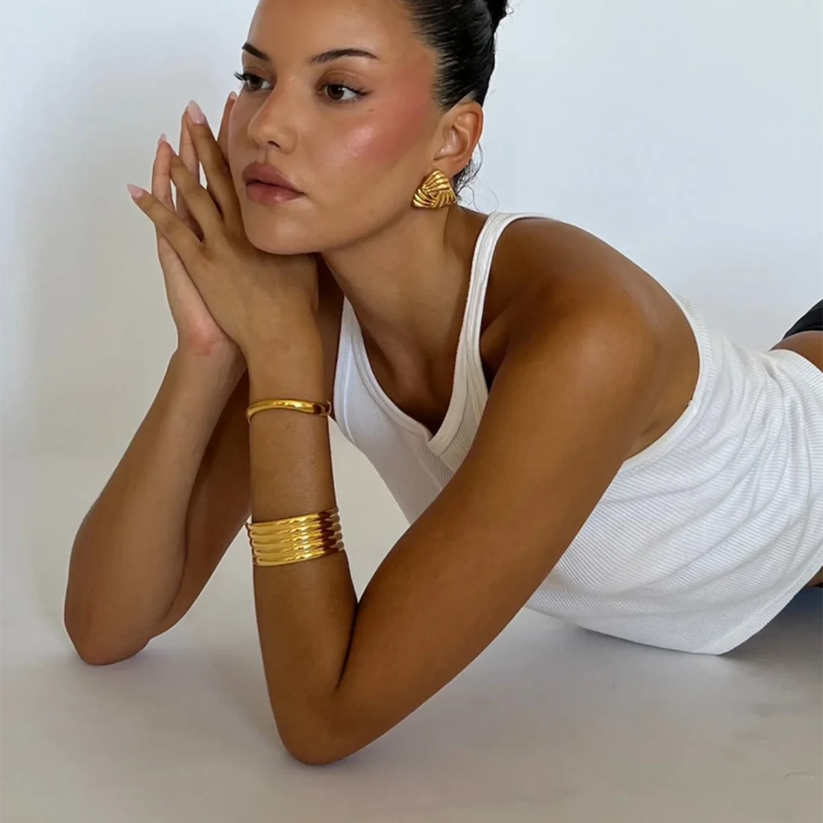 Pulsera Cuff Ancha