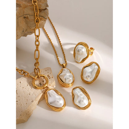 Collar Perla Cadena