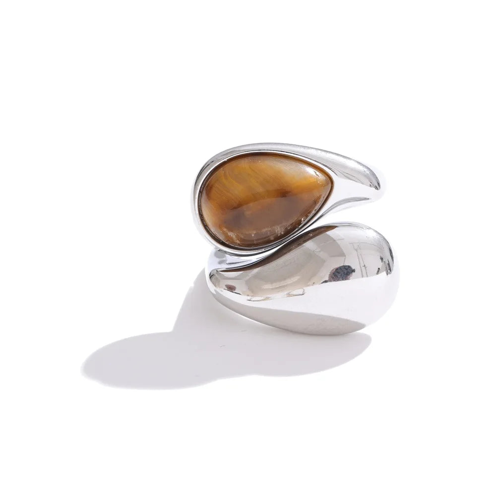 Anillo Perla Gota
