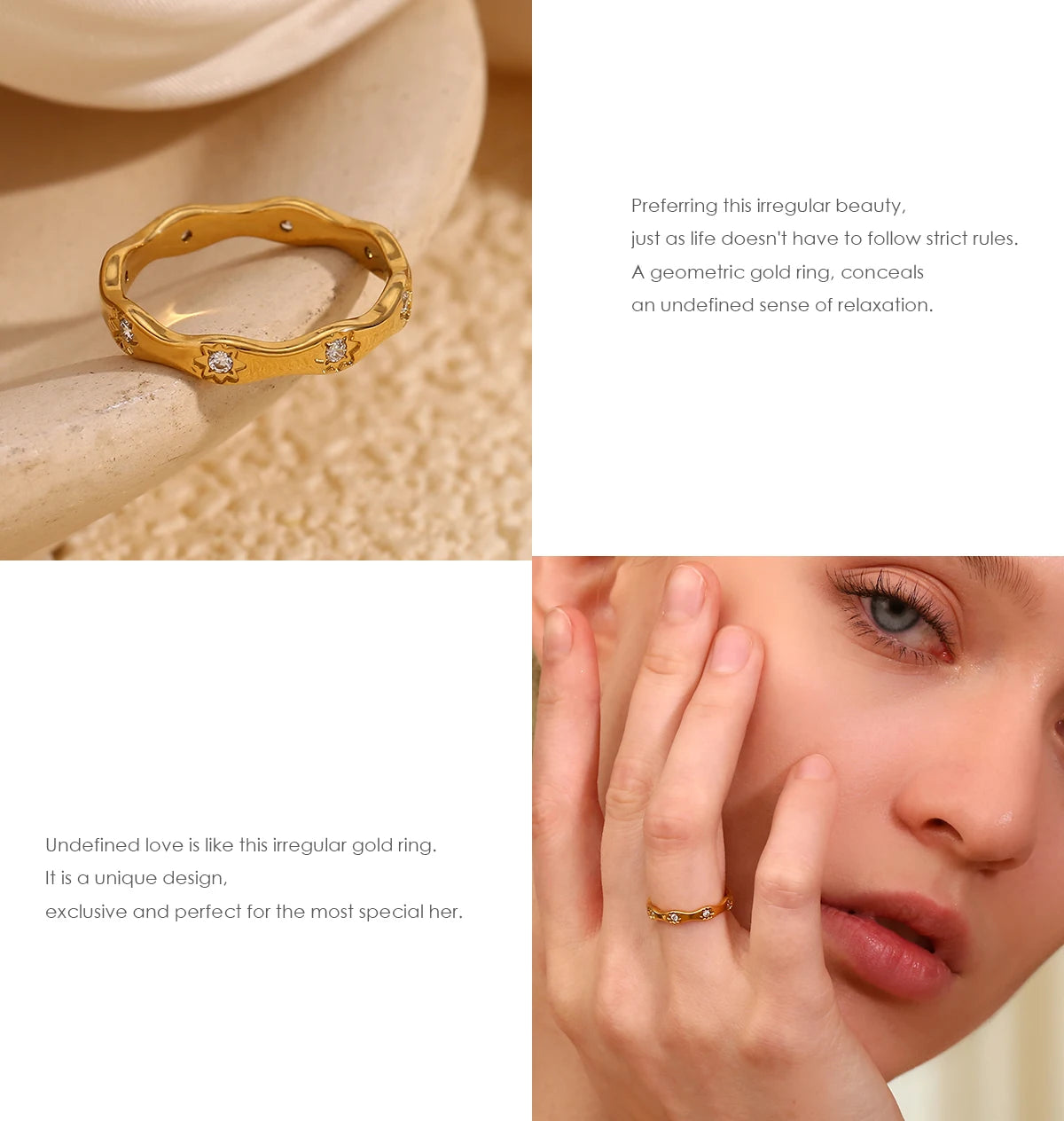 Anillo Estrella Circonita