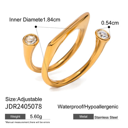 Anillo Circonita Delicado