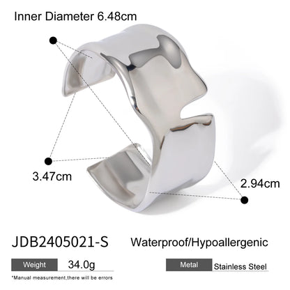 Pulsera Cuff Ancha