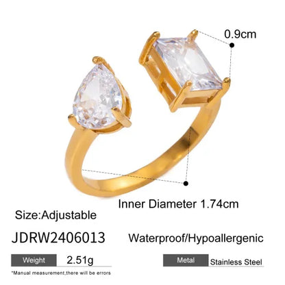 Anillo Circonita Delicado