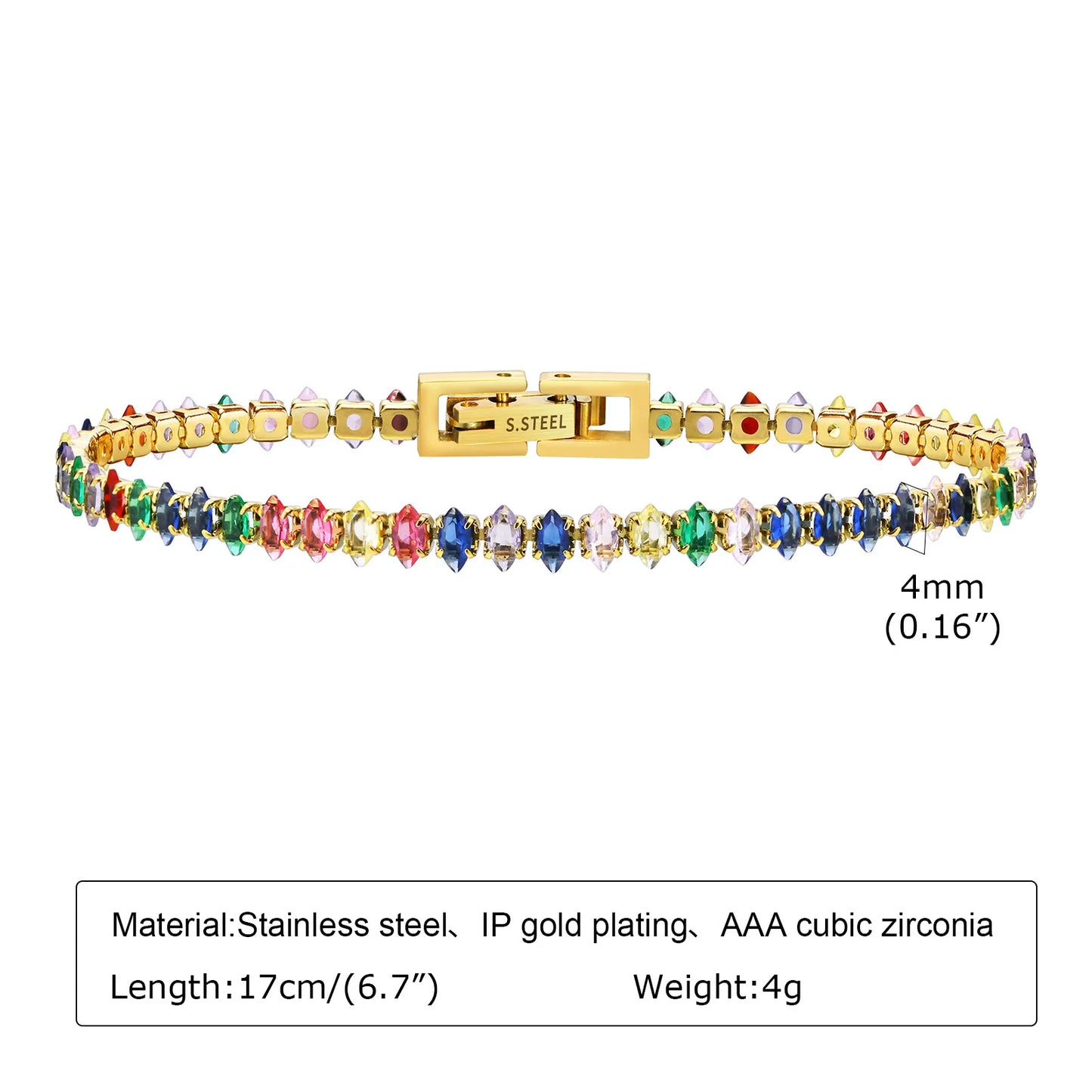 Pulsera Cadena Vintage