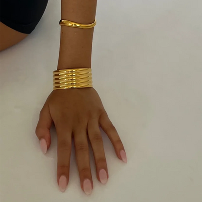 Pulsera Cuff Ancha