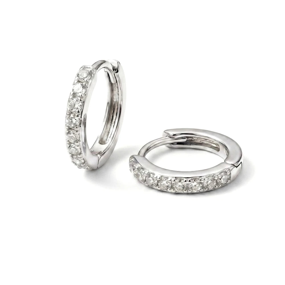 Pendientes Aros Mini Circonita