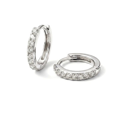 Pendientes Aros Mini Circonita