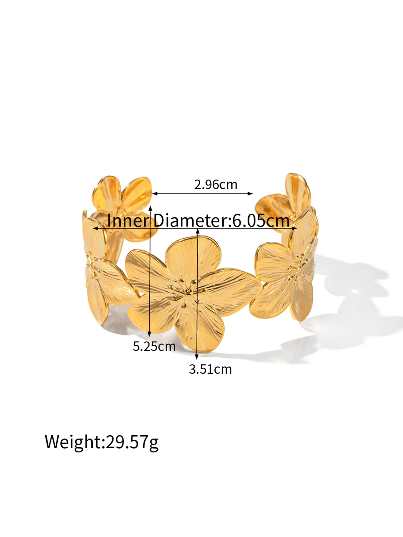 Pulsera Cuff Ancha