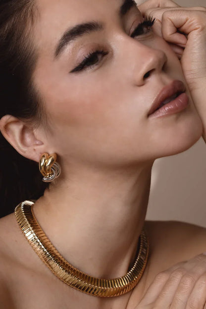 Pendientes Ovalados Minimalistas