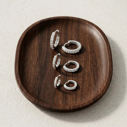Pendientes Aros Mini Circonita