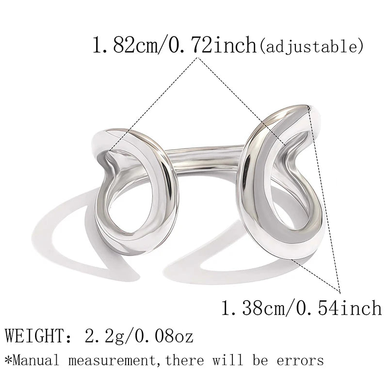 Anillo Irregular Calado