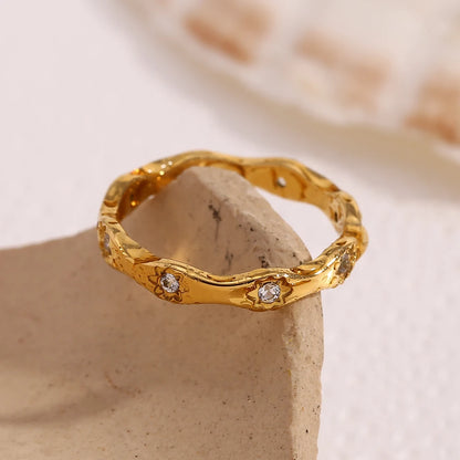 Anillo Estrella Circonita