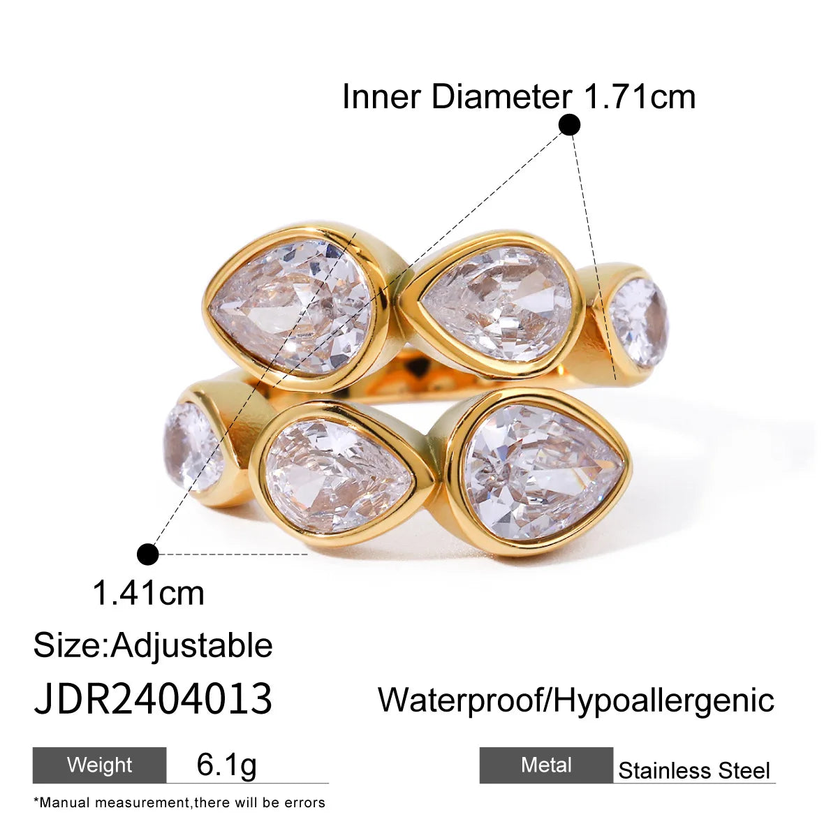 Anillo Circonita Delicado