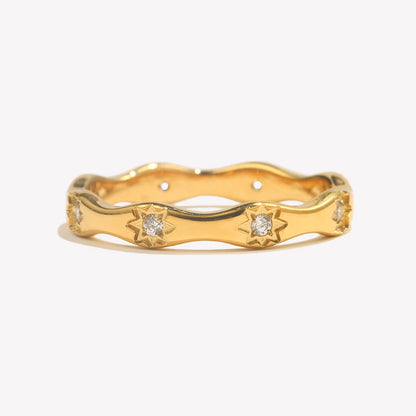 Anillo Estrella Circonita