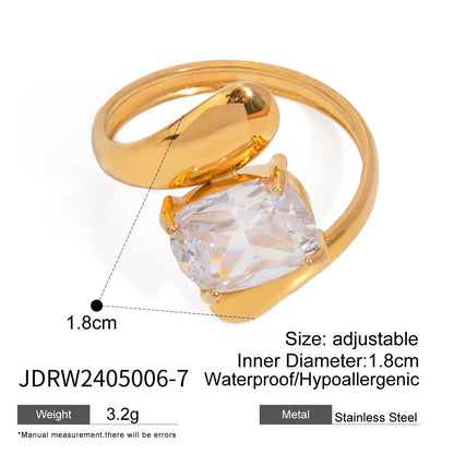 Anillo Circonita Delicado
