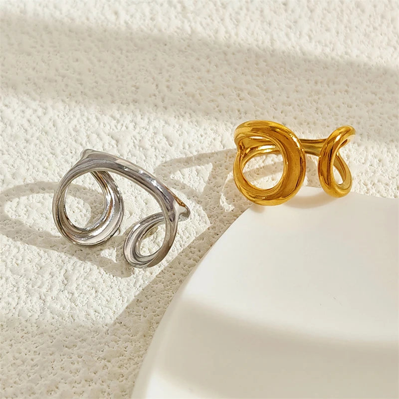 Anillo Irregular Calado