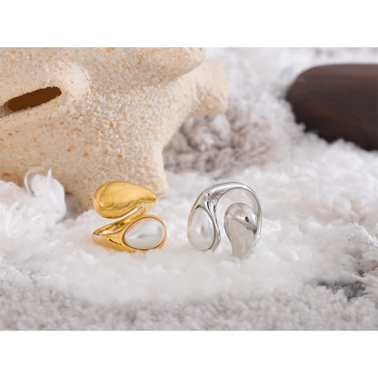 Anillo Perla Gota