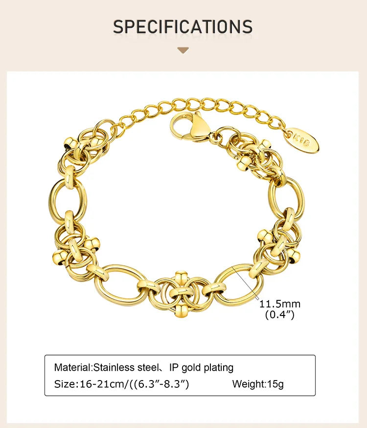 Pulsera Cadena Vintage
