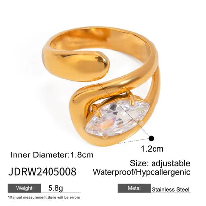 Anillo Circonita Delicado