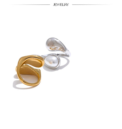 Anillo Perla Gota
