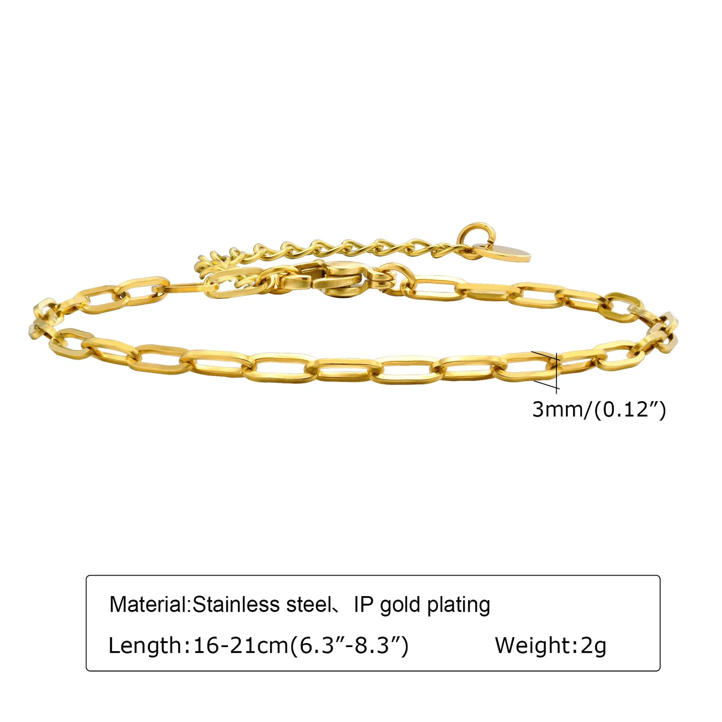 Pulsera Cadena Vintage