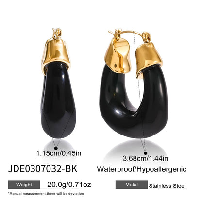 Pendientes Resina Carey