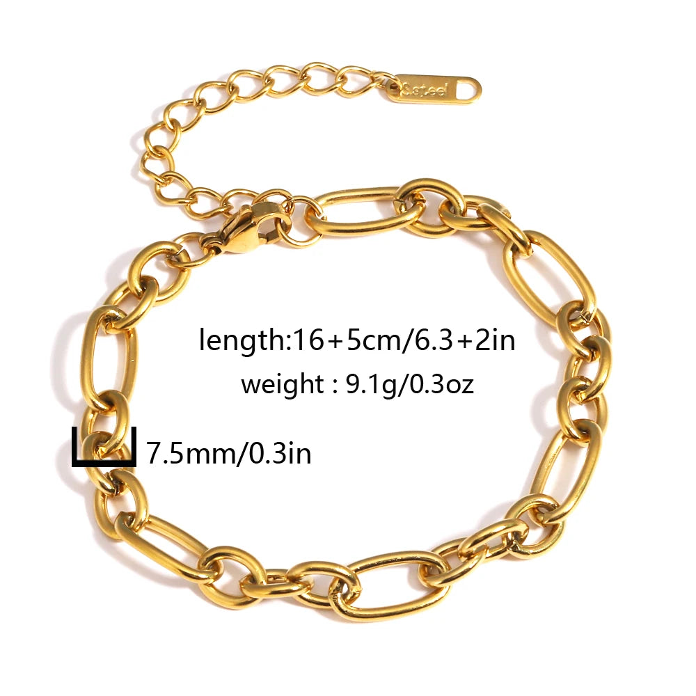 Pulsera Cadena Chunky
