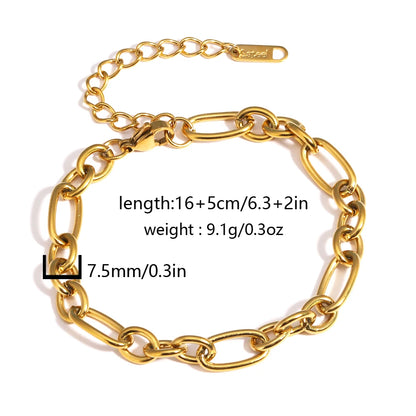 Pulsera Cadena Chunky