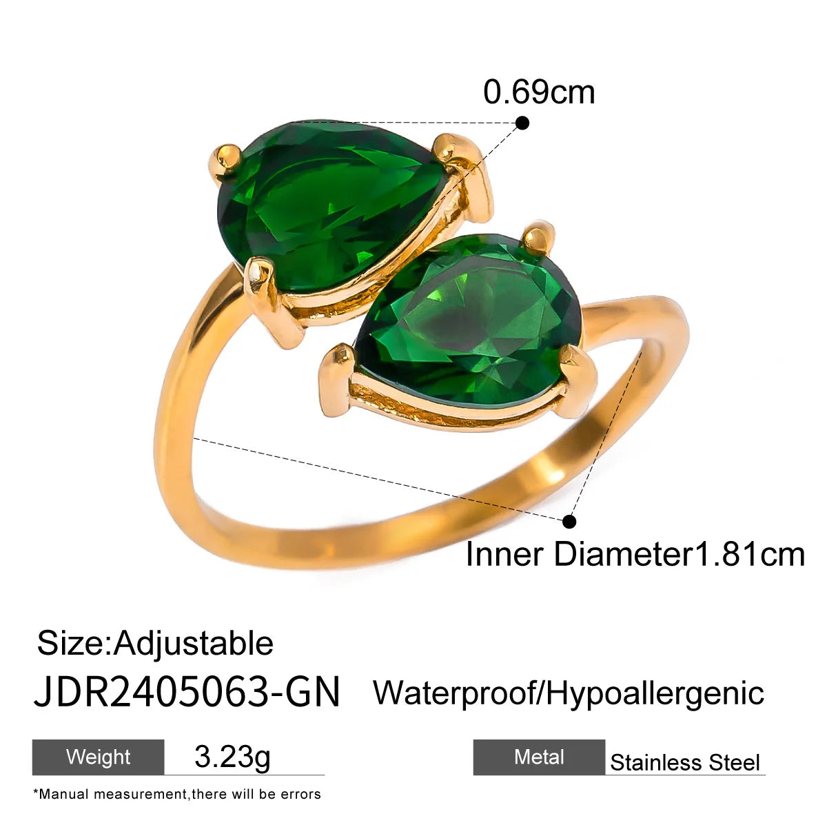 Anillo Circonita Delicado