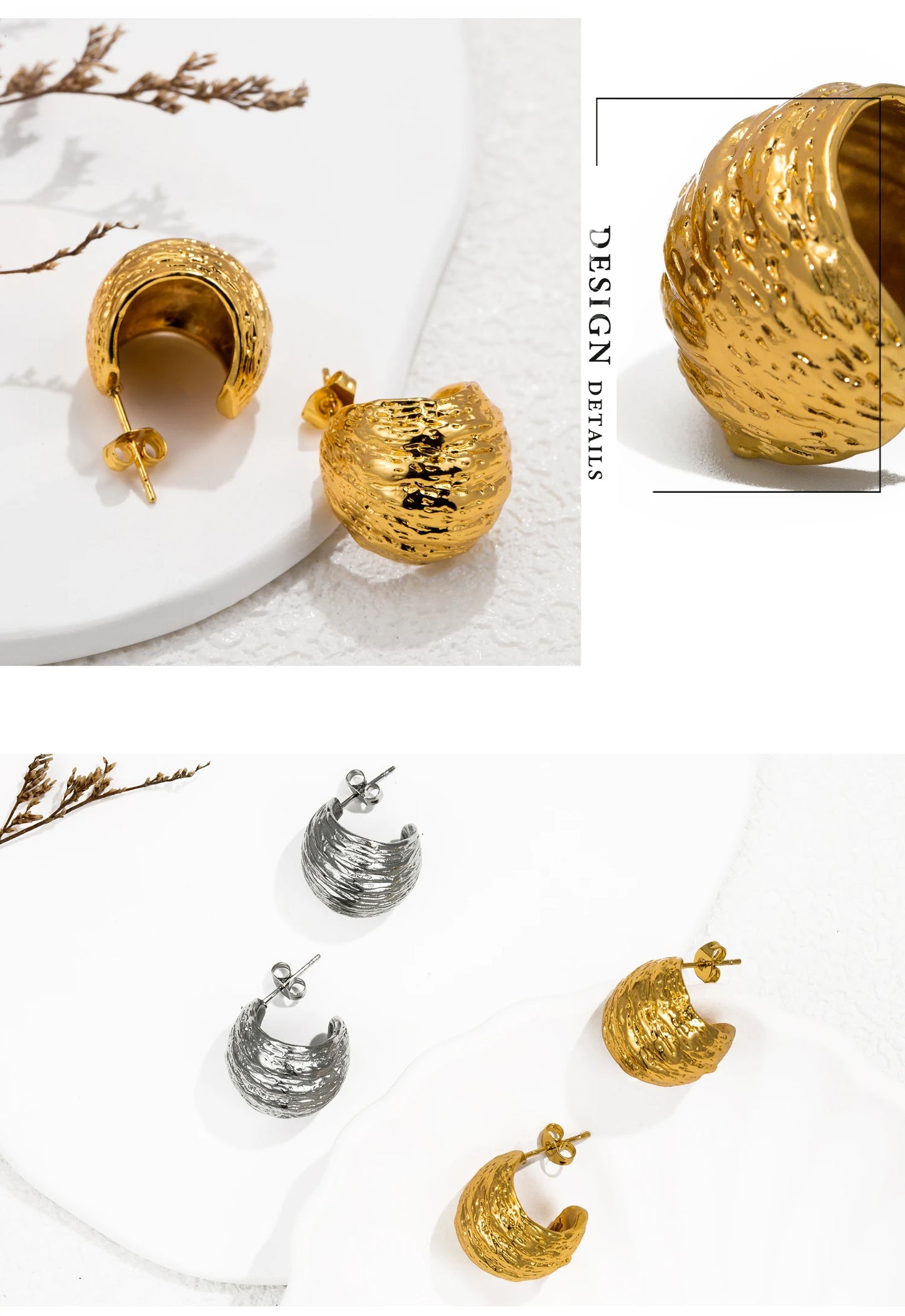 Pendientes Semiesfera Geométrica