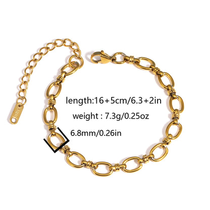 Pulsera Cadena Chunky