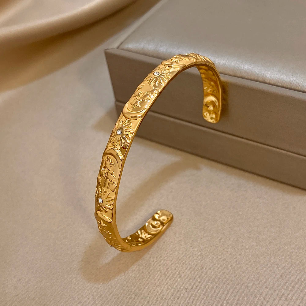 Pulsera Sol Luna Estrella