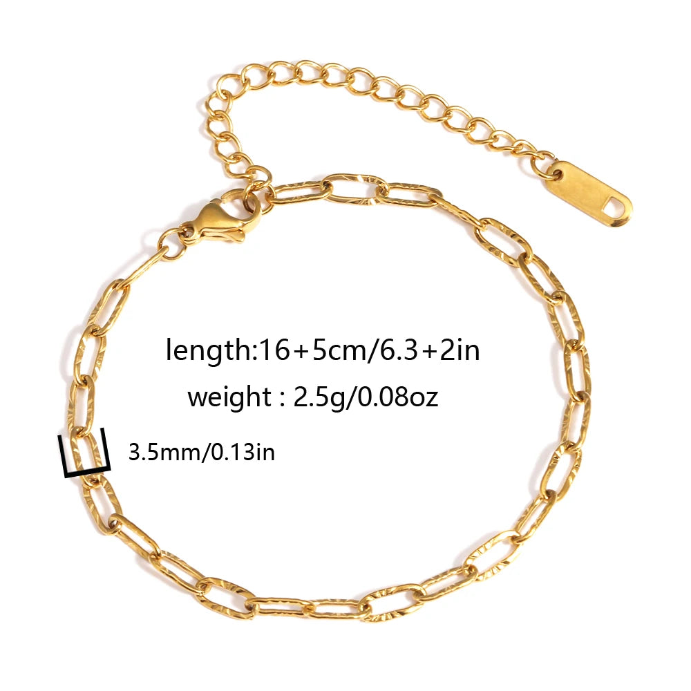 Pulsera Cadena Chunky